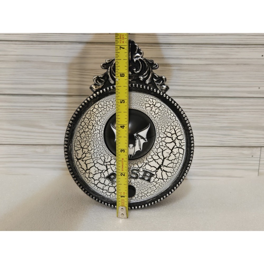 Halloween Doorbell Eyeball Gemmy Animated Prop Push To‎ Light Up Decoration - Picture 3 of 8
